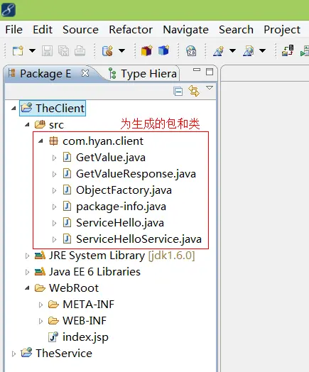 Java WebService简单实例