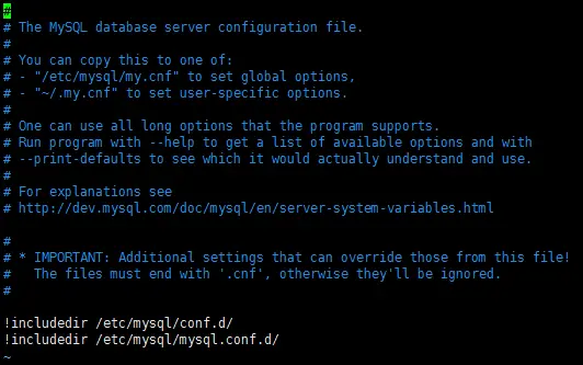 ubuntu16.04服务器配置mysql，并开启远程连接