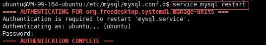 ubuntu16.04服务器配置mysql，并开启远程连接