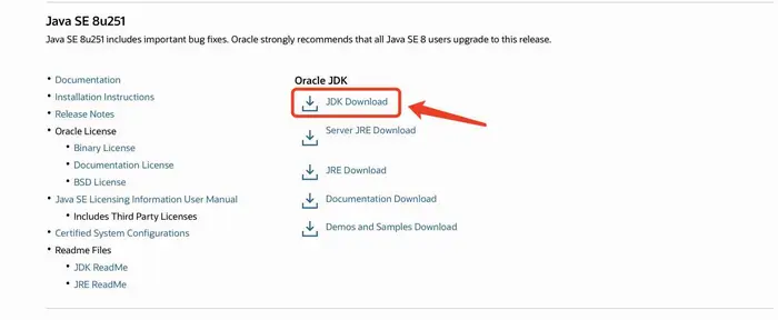 CentOS8安装JDK8并配置环境变量
1、找到JDK下载地址
2、安装.tar.gz格式的JDK
3、安装rpm格式的JDK
4、CentOS8上使用 yum 直接安装，环境变量自动配置好