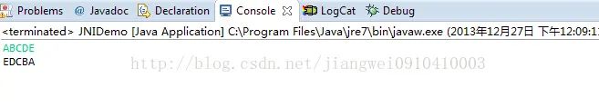 Java中JNI的使用详解第四篇:C/C++中创建Java对象和String字符串对象及对字符串的操作方法

首先来看一下C/C++中怎么创建Java对象：在JNIEnv中有两种方法是用来创建Java对象的：

下面来看一下C/C++中如何操作Java中的字符串