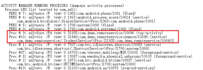 Android中的Service详解                                                    分类：            Android             2014-02-08 08:43    7257人阅读    评论(11)    收藏
首先来说一下本地服务：
下面在来说一下远程服务：
下面在来看一下AIDL:
下面来总结一下定义一个远程服务的步骤：
最后看一下Service的生命周期以及和生命周期相关的方法：
总结：