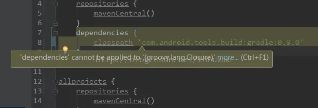 AndroidStudio0.5.2 BUG 导致 menu 菜单键崩溃
