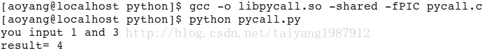 Python与C/C++相互调用（转）
一、问题
二、Python调用C/C++
三、C/C++调用Python