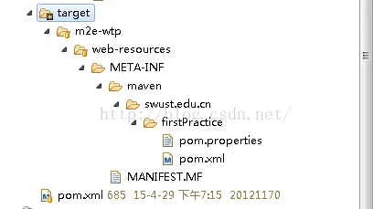 框架基础学习之--详解web+maven+spring+mybatis+struts框架文件夹作用