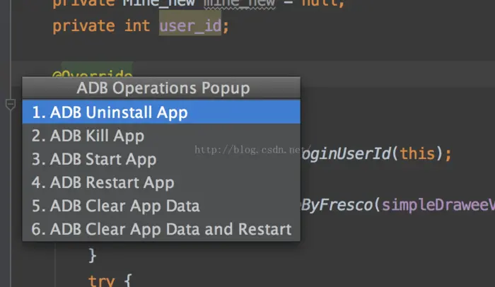 Android Studio 开发利器【经常使用插件】
1.ADB Idea
2.postfix
3.AndroidCodeGenerator
5.Codota
      
6.SelectorChapek
 for Android
7.Android
 Annotations