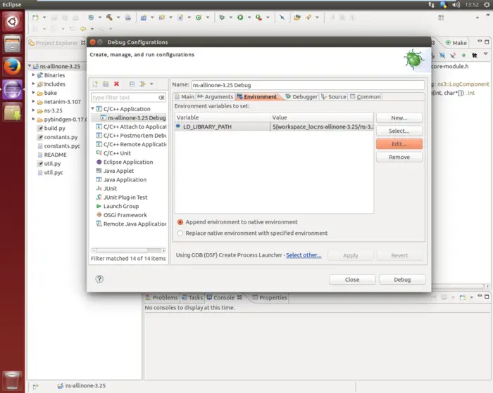 ns-3 的下载、编译以及 Eclipse 的相关配置
0. 写在前面
1. 安装 ns-3
2. 配置 Eclipse
3. 安装NetAnim动画演示工具