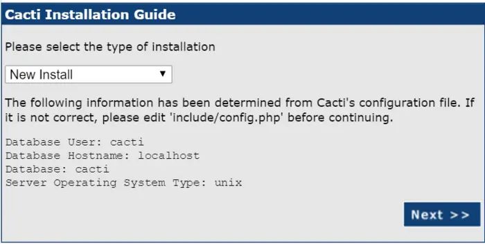 cacti系列(一)之cacti的安装及配置监控mysql服务