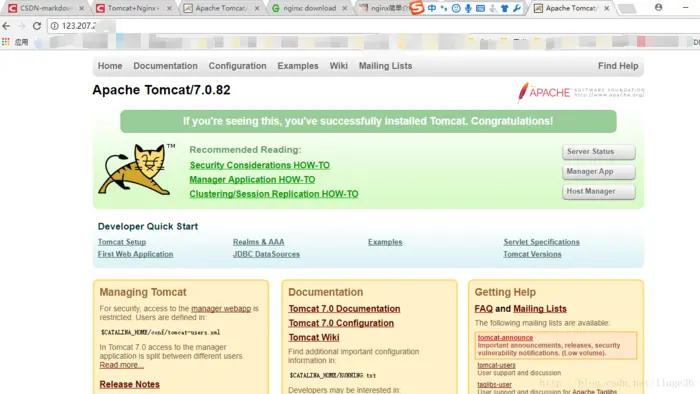 Tomcat+Nginx+Linux+Mysql部署豆瓣TOP250的项目到腾讯云服务器
开始