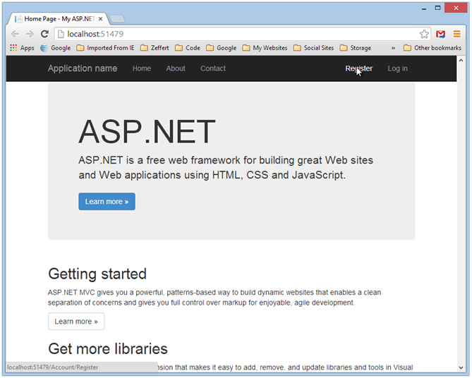 在ASP.NET MVC5 及 Visual Studio 2013 中为Identity账户系统配置数据库链接及Code-First数据库迁移
在ASP.NET MVC5 及 Visual Studio 2013 中为Identity账户系统配置数据库链接及Code-First数据库迁移