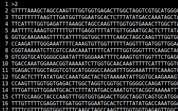使用bioawk对基因组fasta序列ID（染色体/scaffold名称）排序？
需求
实现
