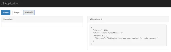 入门教程: JS认证和WebAPI
第一部分 - 在前端JS程序中使用IdentityServer进行认证
第二部分 - 调用API
Part 3 - 更新令牌，登出及检查会话