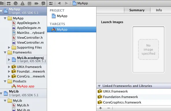 iOS 静态类库项目的建立与使用
iOS 静态类库项目的建立与使用