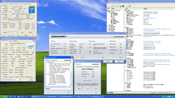 成功在神舟K650c-i7 d2（i7-4700MQ、HM87）上装好了Windows XP
一、安装Windows XP
二、安装驱动
三、测试拷机