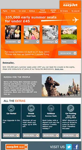 EDM设计案例分享：6款引人入胜的夏日邮件营销模板分享
