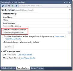 在Visual Studio 2015 Preview 中使用Github 版本控制
