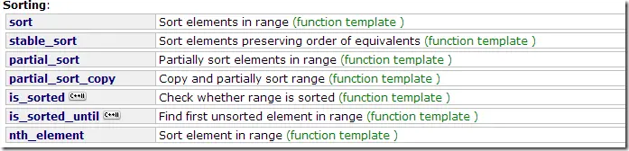 C++ 排序函数 sort(),qsort()的含义与用法 ，字符串string 的逆序排序等