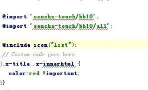 sencha touch 扩展篇之使用sass自定义主题样式 （下）通过css修改官方组件样式以及自定义图标