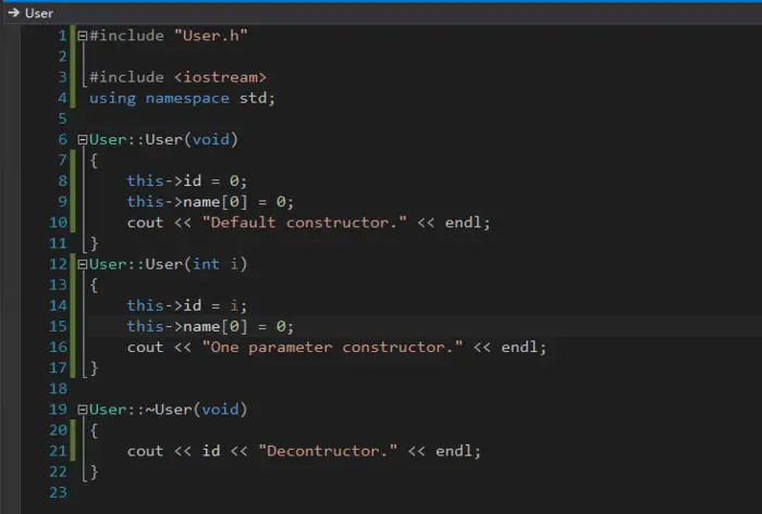 C++构造函数的调用