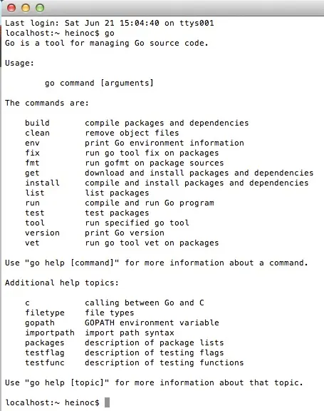 Golang (Go语言) Mac OS X下环境搭建 环境变量配置 开发工具配置 Sublime Text 2  【转】