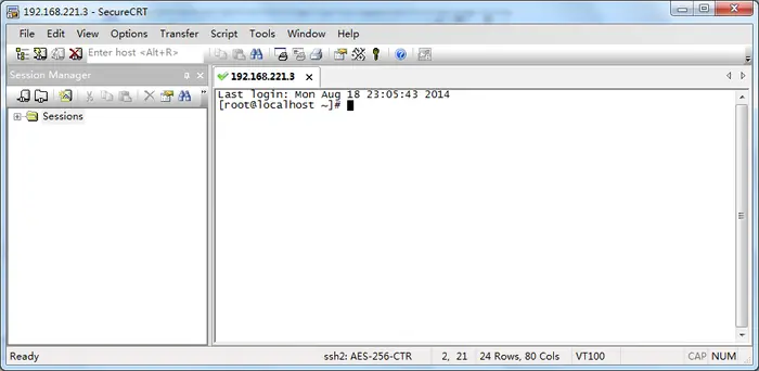 Linux学习之CentOS(二)----远程登录管理工具SecureCRT的使用