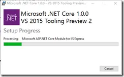 .NET Core Windows环境安装与体验
1、安装.NET Core SDK
2、VS2015初始化代码
2.1 新建项目，选择.Net Core
3、使用命令行初始化代码
3、参考网站