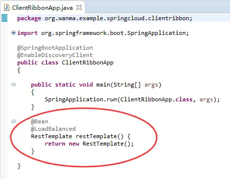 SpringCloud的服务消费者 （一）：（rest+ribbon）访问注册的微服务