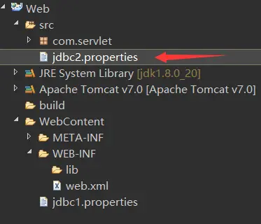 JavaWeb中servlet读取配置文件的方式