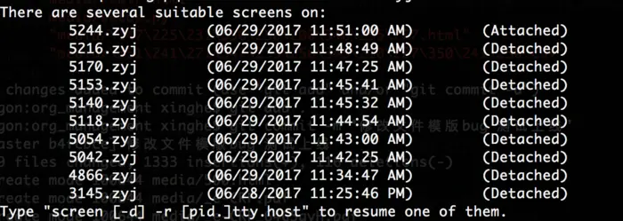 linux 技巧：使用 screen 管理你的远程会话(短时间内同时开启多个会话)