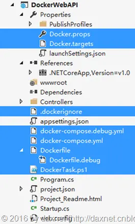 Docker容器环境下ASP.NET Core Web API
Docker容器环境下ASP.NET Core Web API应用程序的调试
插件的下载与安装
在ASP.NET Core Web API项目上启用Docker的支持
开始调试ASP.NET Core Web API应用程序
有关自动生成的Docker Image
总结
 
 