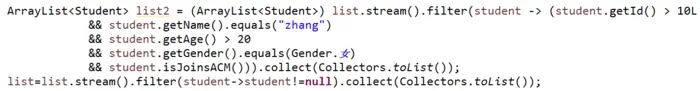 201521123039 《java程序设计》第八周学习总结
1. 本周学习总结
1.1 以你喜欢的方式（思维导图或其他）归纳总结集合与泛型相关内容。
1.2 选做：收集你认为有用的代码片段
2. 书面作业
List中指定元素的删除
题集jmu-Java-05-集合之4-1
统计文字中的单词数量并按出现次数排序(尽量不要出现代码)
题集jmu-Java-05-集合之5-3 统计文字中的单词数量并按出现次数排序
倒排索引(尽量不要出现代码)
题集jmu-Java-05-集合之5-4
Stream与Lambda
编写一个Student类，属性为:
创建一集合对象，如List,内有若干Student对象用于后面的测试。
泛型类：GeneralStack
题集jmu-Java-05-集合之5-5 GeneralStack
泛型方法
基础参考文件GenericMain，在此文件上进行修改。
选做:逆向最大匹配分词算法
集合实验文件中的第07次实验(集合).doc文件，里面的题目6.
选做:JavaFX入门
完成其中的作业1、作业2。内有代码，可在其上进行适当的改造。建议按照里面的教程，从头到尾自己搭建。
3.1. 码云代码提交记录
3.2. PTA实验