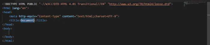 面试中的一些小问题之html5和html4的区别？