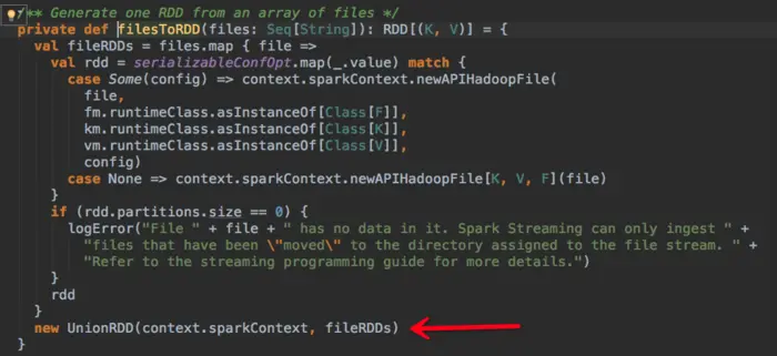 Spark Streaming fileStream实现原理