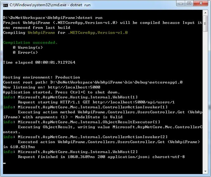 [转]使用Visual Studio Code开发Asp.Net Core WebApi学习笔记（三）-- Logger