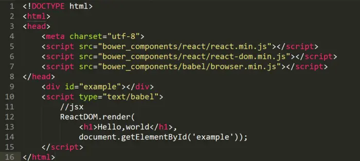 React.js学习之环境搭建
1 工欲善其事必先利其器：前端开发工具
2.使用Sublime Text3编写React小应用helloWorld