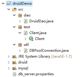 初识数据库连接池开源框架Druid