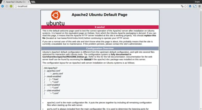 PHP学习记录第一篇：Ubuntu14.04下LAMP环境的搭建
