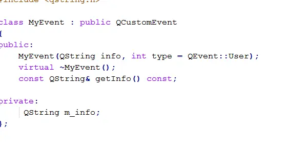 Qt:postEvent 与 customEvent() 函数 进行异步通信; 以及参数的传递  // 防止界面卡死;;