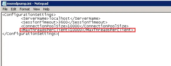 Sql server analysis service 通过IIS连接时的最大连接数问题