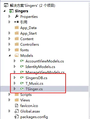 ASP.NET MVC5入门2之Ajax实现数据查询--转载
数据库数据：
1.创建项目：
2.新建数据模型
 2.添加图片资源
3.添加布局页
4.添加控制器
5.添加（带有布局的）视图页
 6.使用Ajax访问数据库
最终效果如图：