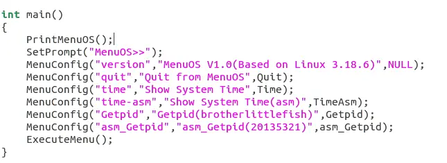 LINUX内核分析第五周学习总结——扒开系统调用的“三层皮”（下）
LINUX内核分析第五周学习总结——扒开系统调用的“三层皮”（下）
一、给MenuOS增加time和time-asm命令
二、调试内核
三、系统调用在内核代码中的处理过程
四、实验部分
五、总结
