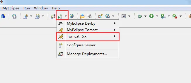 tomcat上servlet程序的配置与处理servlet请求过程
手动配置：
用MyEclipse部署web项目实现上面的过程：