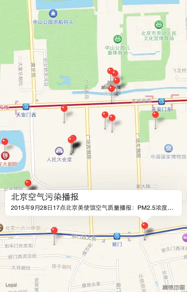 iOS_地图之显示附近微博