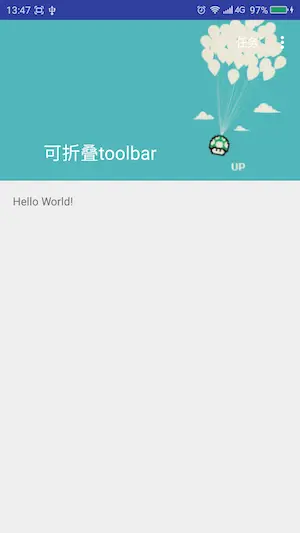 android开发(49) android 使用 CollapsingToolbarLayout ，可折叠的顶部导航栏
概述
实现步骤
代码
github演示代码下载