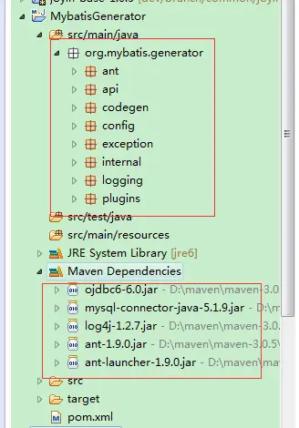 Mybatis Generator的model生成中文注释,支持oracle和mysql(通过实现CommentGenerator接口的方法来实现)
maven手动安装jar包到本地仓库,以ojdbc6为例,
 
Mybatis Generator的model生成中文注释,支持oracle和mysql(通过修改源码的方式来实现)
 
 
 