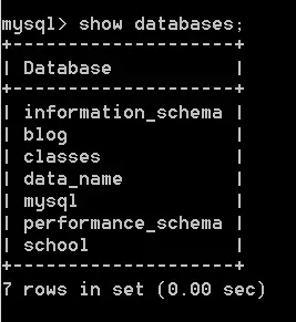 mysql数据库的一些基本操作
1.对数据库的操作
2.对数据表的操作