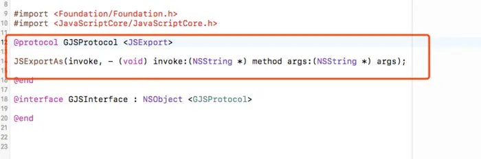 iOS JS 交互之利用系统JSContext实现 JS调用OC方法以及Objective-C调用JavaScript方法
2.js 调用oc