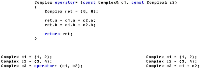 C++基础知识：操作符重载