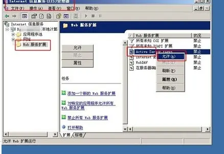Windows Server 2003 IIS支持ASP