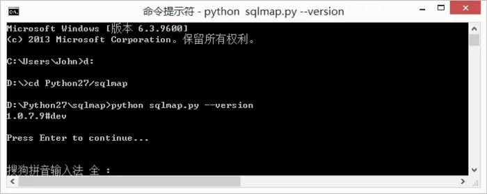 Windows下sqlmap的使用_01
一、下载
二、安装：